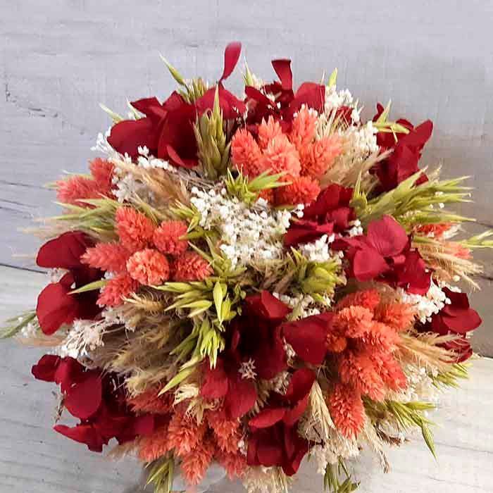 Centros Decoración Flor Seca Míriam