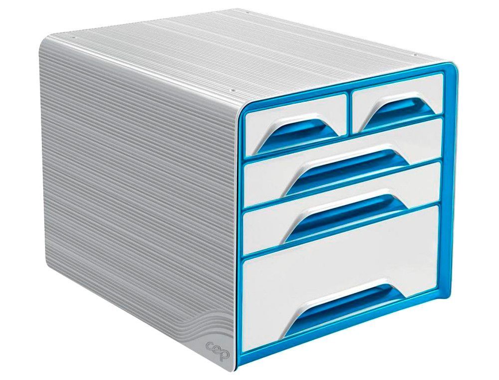 CEP Buc 5 Cajones Mixtos Blanco/Azul 1072132351