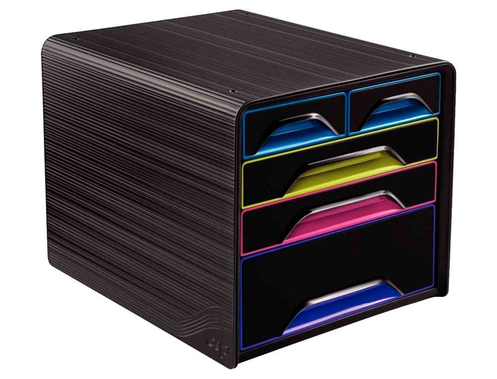 CEP Buc 5 Cajones Mixtos Negro 1072130411