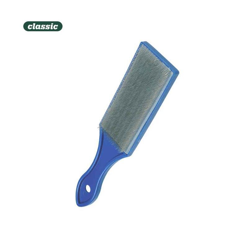Cepillo cabo plastico de acero para limas f1100