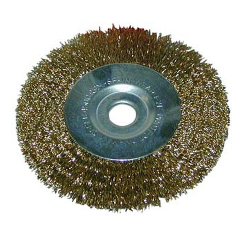 Cepillo de alambres ondulados