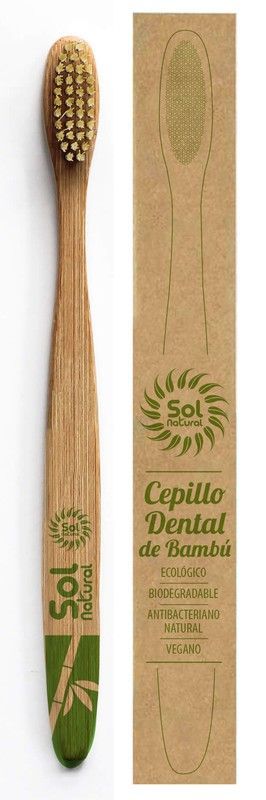 Cepillo De Bambu Adulto Cajita 1/U