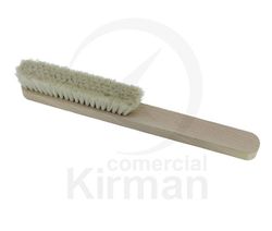 Cepillo De Mano Madera 16068 (5) Hileras Cerdas Natural De Cabra Blanca