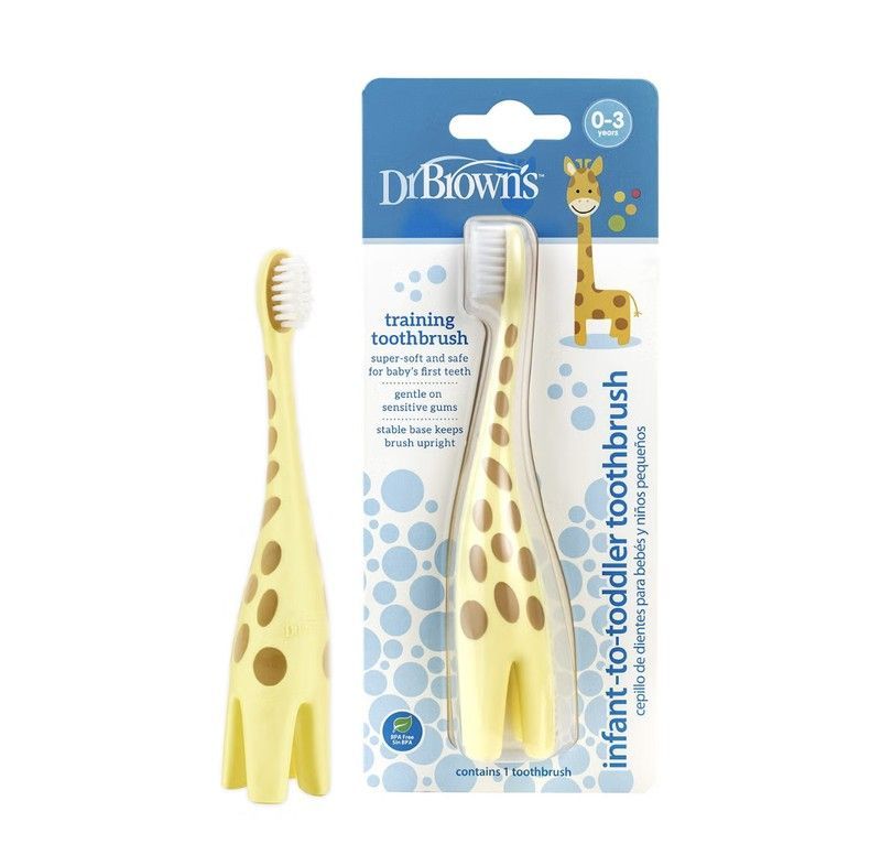 Cepillo Dental Infantil Dr. Brown's Jirafa 0-3 Años
