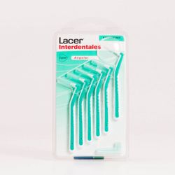 Cepillo interdental angular extrafino 0,6 mm 6 unidades Lacer