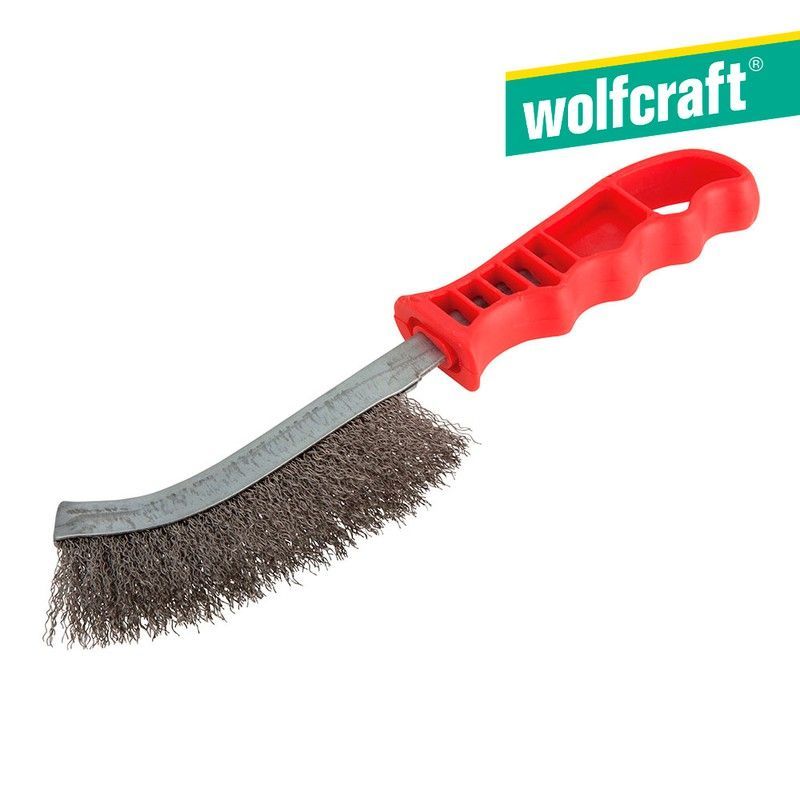 Cepillo Metálico De Mano, Acero Fino, Mango De Plástico 2717000 Wolfcraft