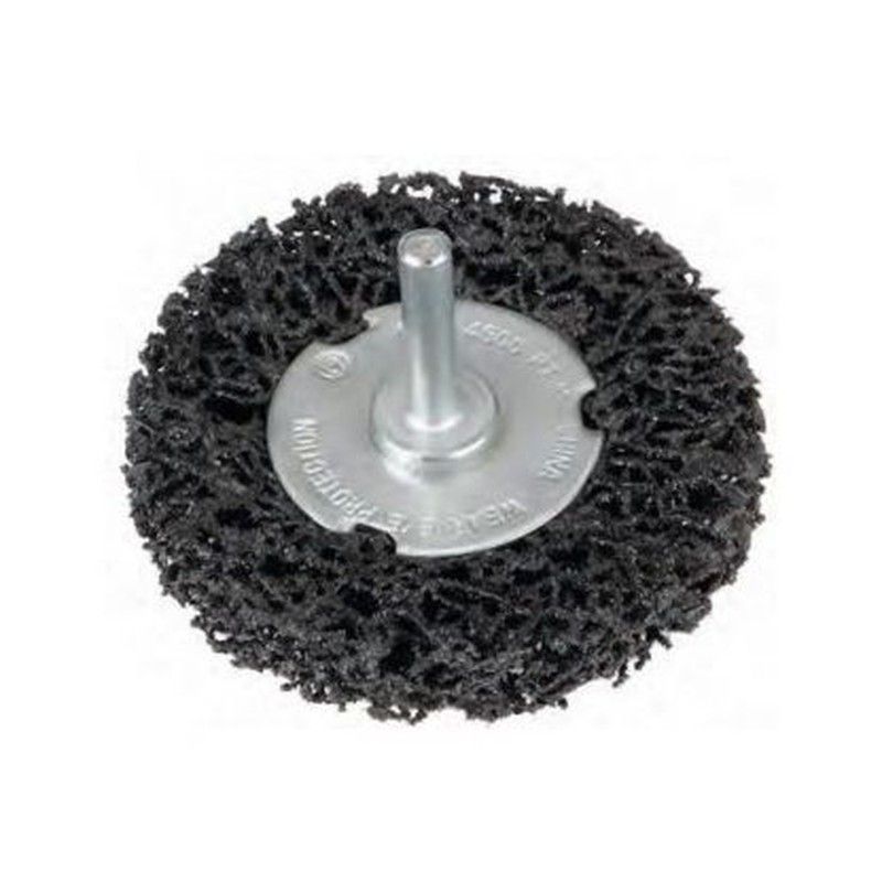 Cepillo para arranque de pintura con vástago Alyco de Diametro 75 Milimetros, Referencia 197656