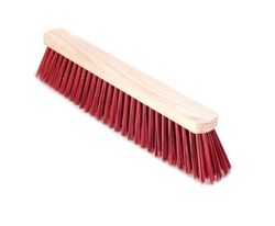 Cepillos para barrendero 61cm de fibra roja