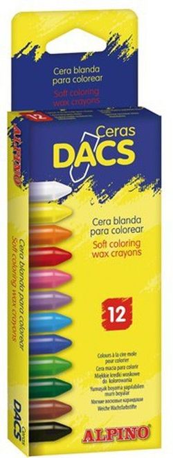 Ceras dacs blandas surtidas en cajas de 12 y 24