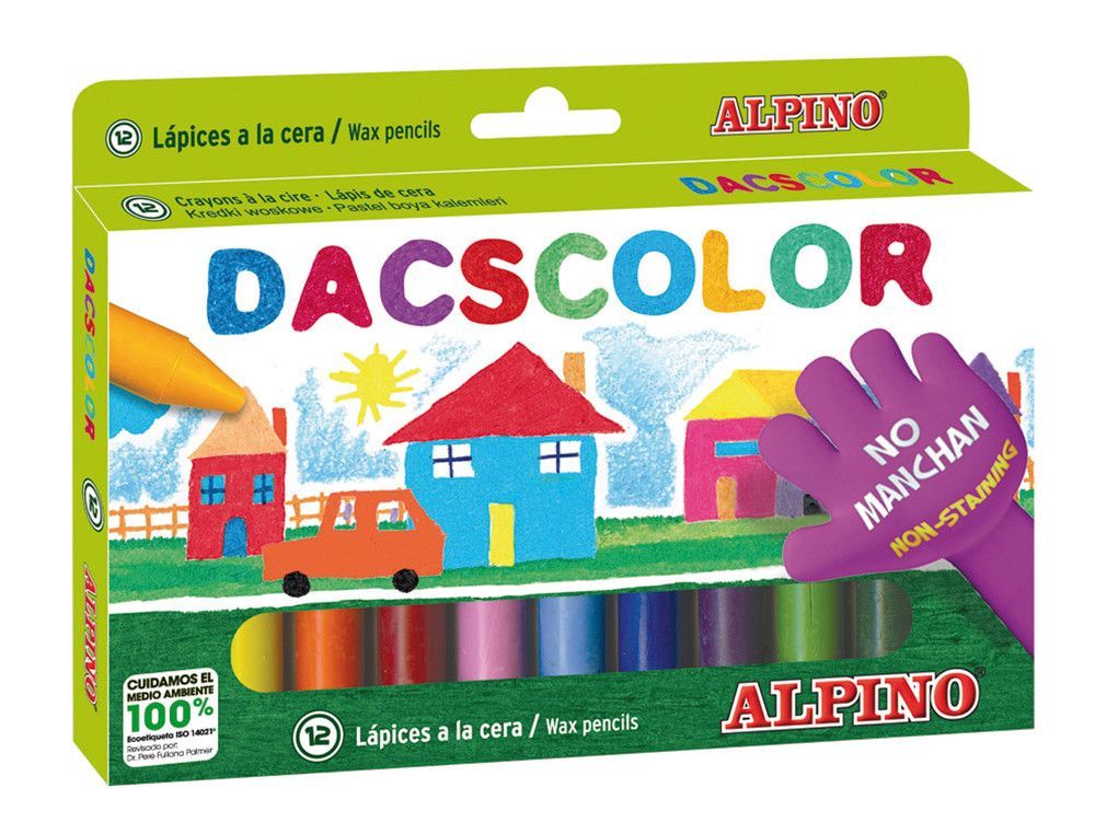 Ceras Dacs Dacscolor estuche de (12 unidades)