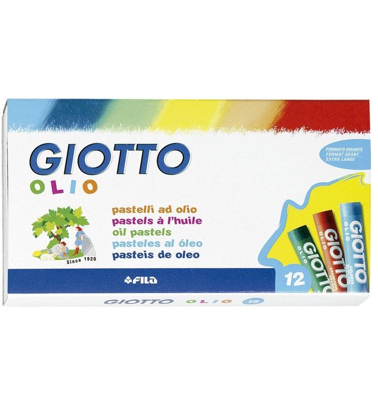 Ceras FILA GIOTTO Olio estuche 12 col.