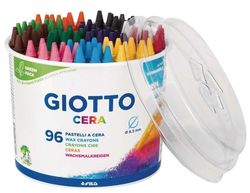 Ceras GIOTTO bote 96 colores