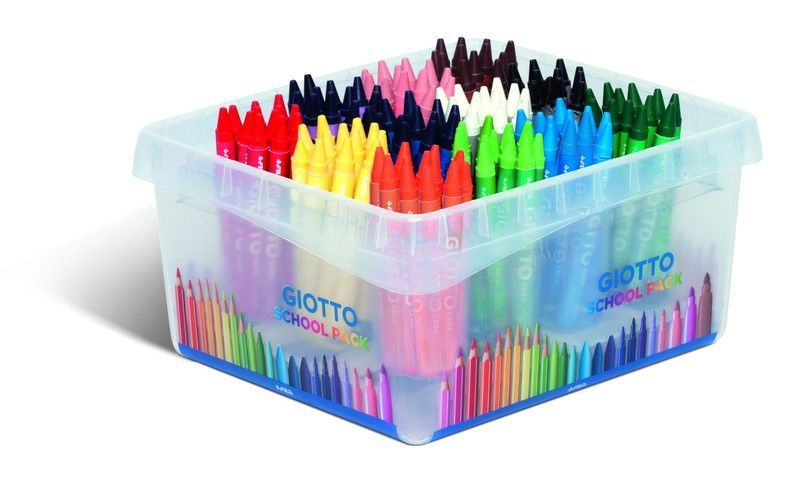 Ceras GIOTTO SCHOOLPACK 144 colores