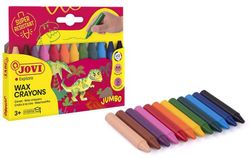 Ceras JUMBO estuche 12 colores