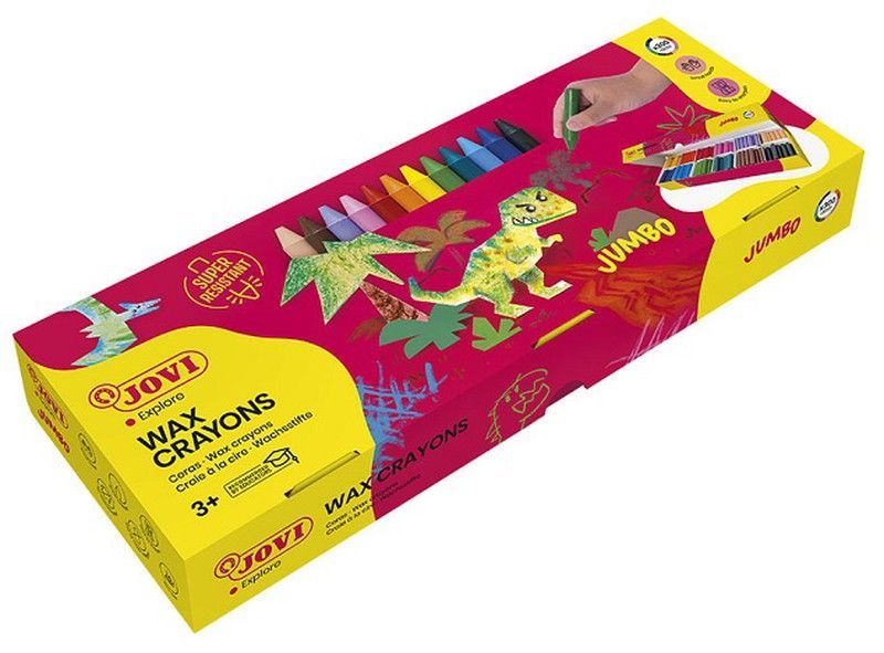 Ceras JUMBO pack escolar 300 colores surtidos