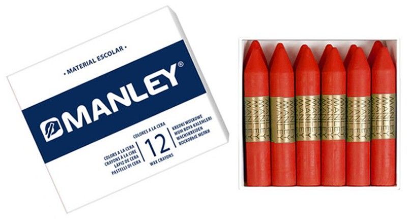 Ceras MANLEY Nº 9 rojo