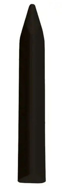 Ceras triangulares JUMBO EASY GRIP estuche 12 ceras Negro