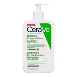 Cerave crema espuma limpiadora hidratante 473ml