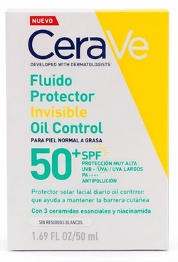 Cerave Fluido protector invisible SPF50+