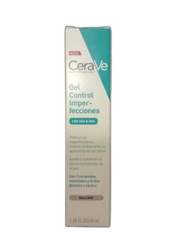 Cerave gel control de imperfecciones para pieles con tendencia acneica 40 ml