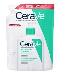 cerave gel limpiador espumoso recarga 473ml