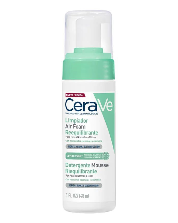 Cerave Limpiador Air Foam Reequilibrante 148ml