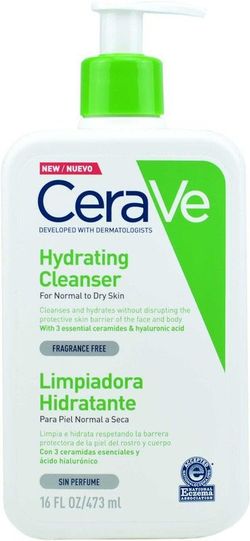 CERAVE LIMPIADOR HIDRATANTE, 473ML