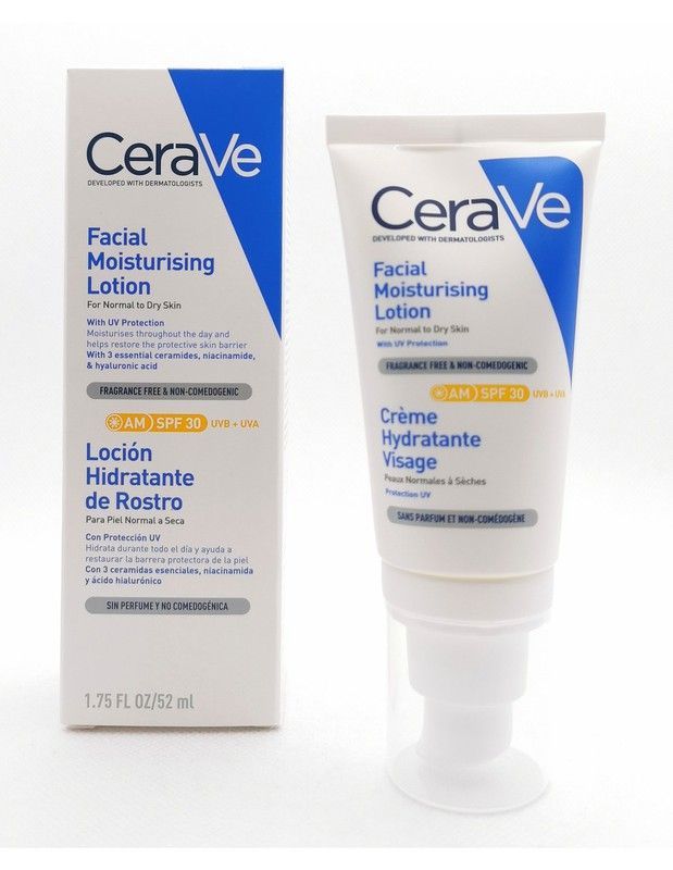 Cerave Loción Hidratante Rostro SPF30 52ml