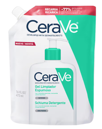 Cerave Recarga Gel Limpiador Espumoso 473 ml