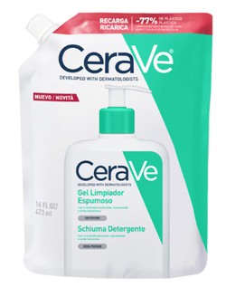 Cerave Recarga Gel Limpiador Espumoso 473 ml