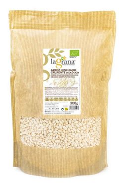 Cereales Arroz Hinchado Crujiente Ecológico Bio 300 Grs La Grana