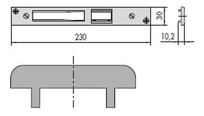 Cerradero Central Multiop Frente U