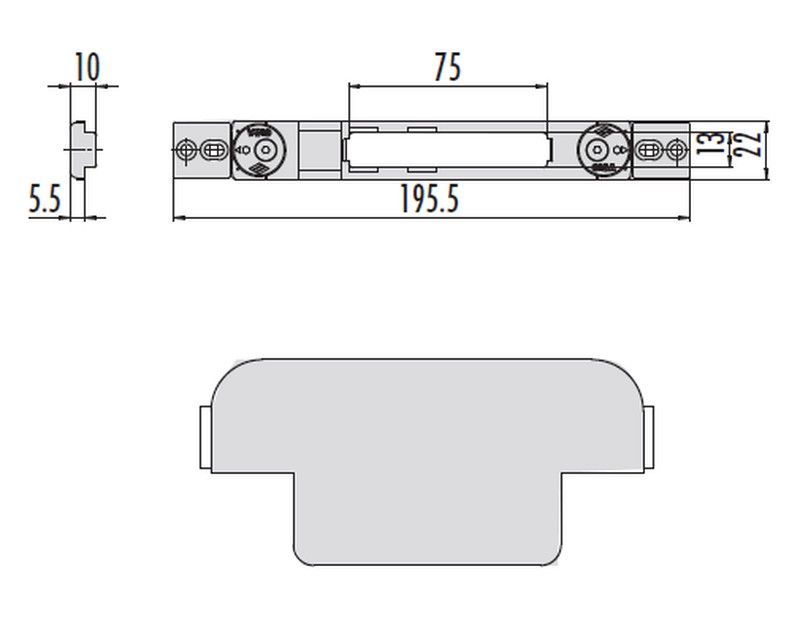 Cerradero sup/inf regul. 3p europeo/pro