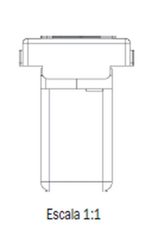 Cerradero Zocalo S.C. Resb. y vuelta Llave E70.