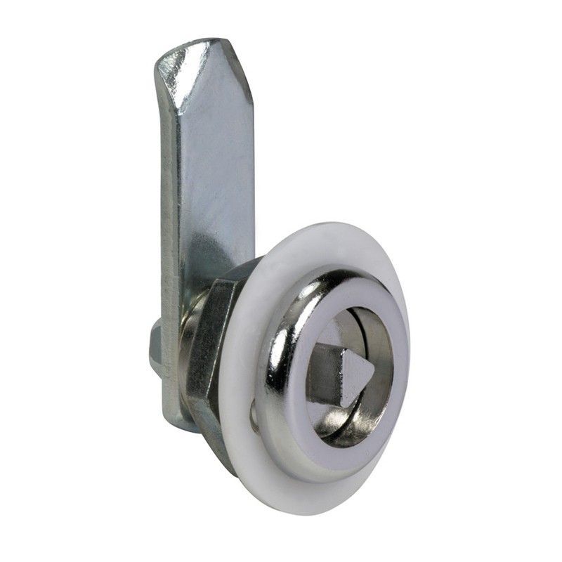 Cerradura armario. Cerradura  Armario. Triangular. Cromada.