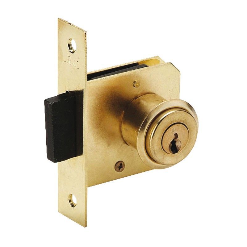 Cerradura embutir madera URKO 22. Cerradura N.22 De 25 Mm Latonada