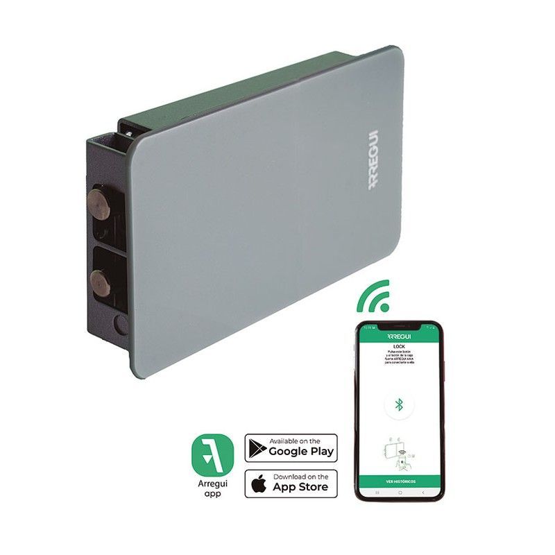 Cerradura Invisible Kamo. Plata