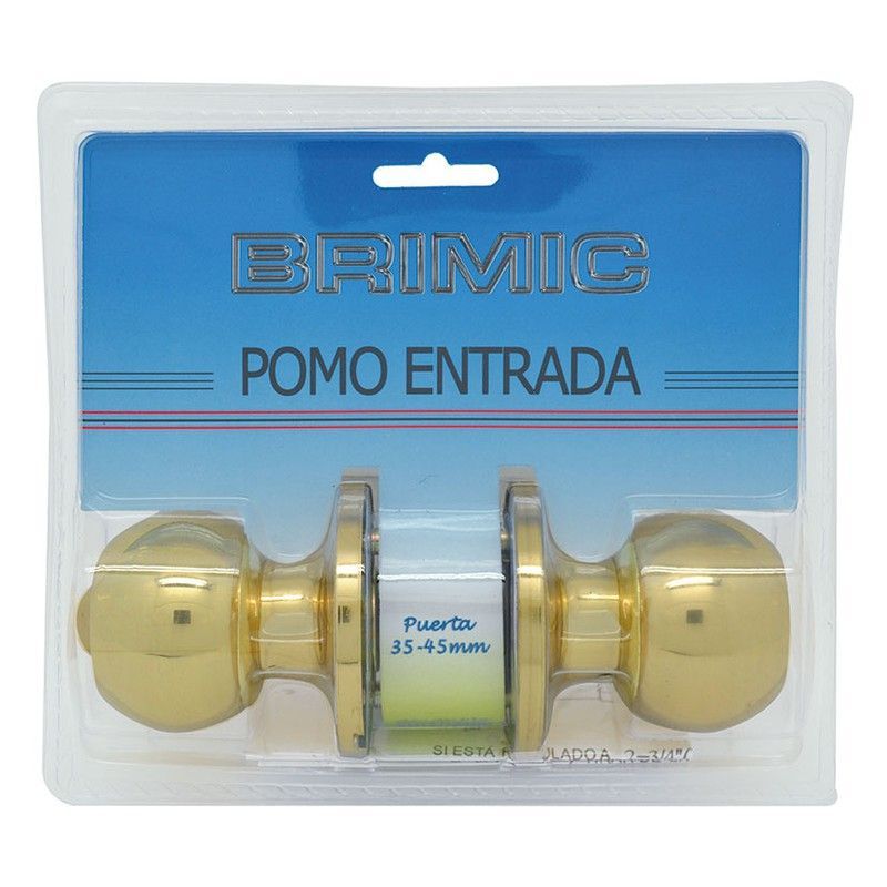 Cerradura pomos MICEL Pomo Puerta Bola Entrada Inoxidable