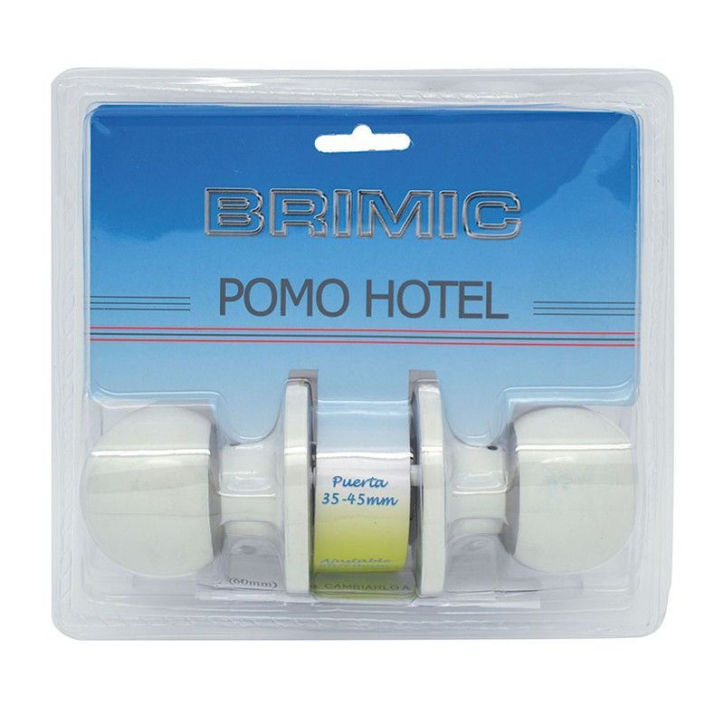 Cerradura pomos puerta hotel MICEL Pomo Puerta Bola Hotel Blanco
