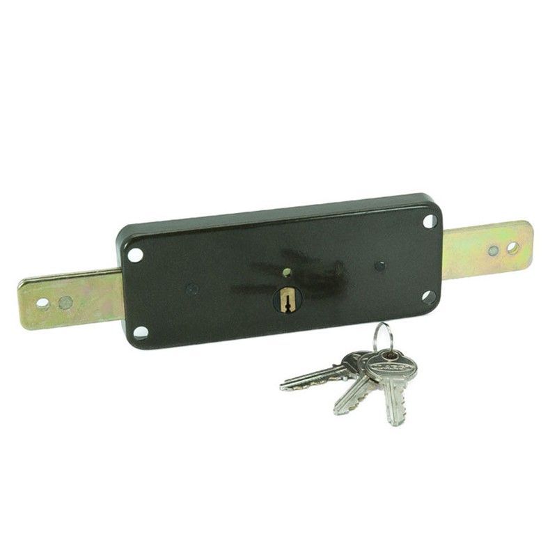 Cerradura puerta enrollable ILARGI 11A Cerrad. Sobrep. Cilindro 11A 154X60Mm