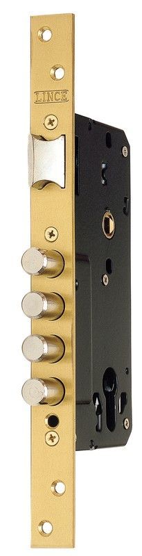 Cerradura Seg Madera Lat Recto 50 MM