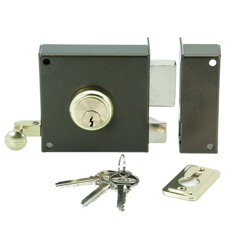 Cerradura sobreponer ILARGI 125A Cerrad.Sobrep.125A 80Mm Dcha.Bomb.Perf.