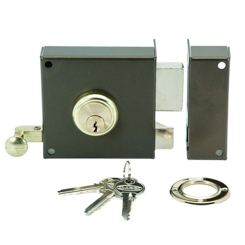 Cerradura sobreponer ILARGI 125A Cerrad.Sobrep.125A 80Mm Dcha.Bomb.Redon