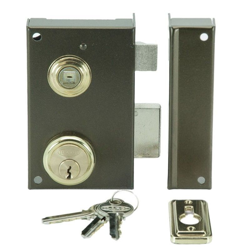 Cerradura sobreponer ILARGI 56B Cerrad.Sobrep.56B 70Mm  Dcha.Bomb.Perfil