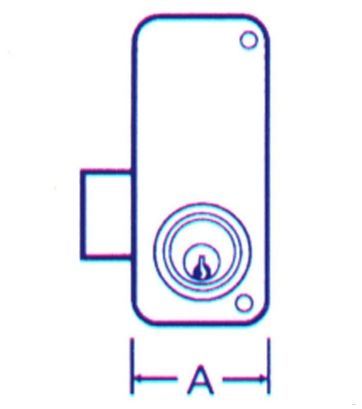 Cerradura Sobreponer Izda 70 I