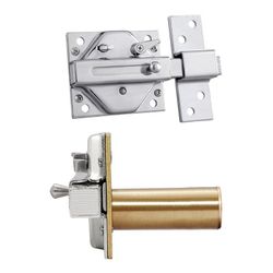 Cerrojo Cs88sc M50. Acabado Cromo Satinado. Cilindro 50mm. Con 5 Llaves De Seguridad. Ifam