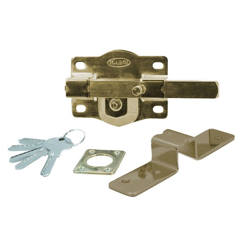 Cerrojo ILARGI 1202S Cerrojo 1202 Boton 105Mm Latonado
