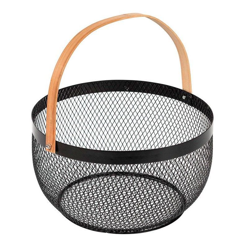 Cesta De Malla Retro Diam.29cm Colección 'Noir Kitchen'