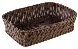 Cesta marrón 31x21x9 cm