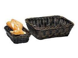 Cesta negra recta 31x21x9cm